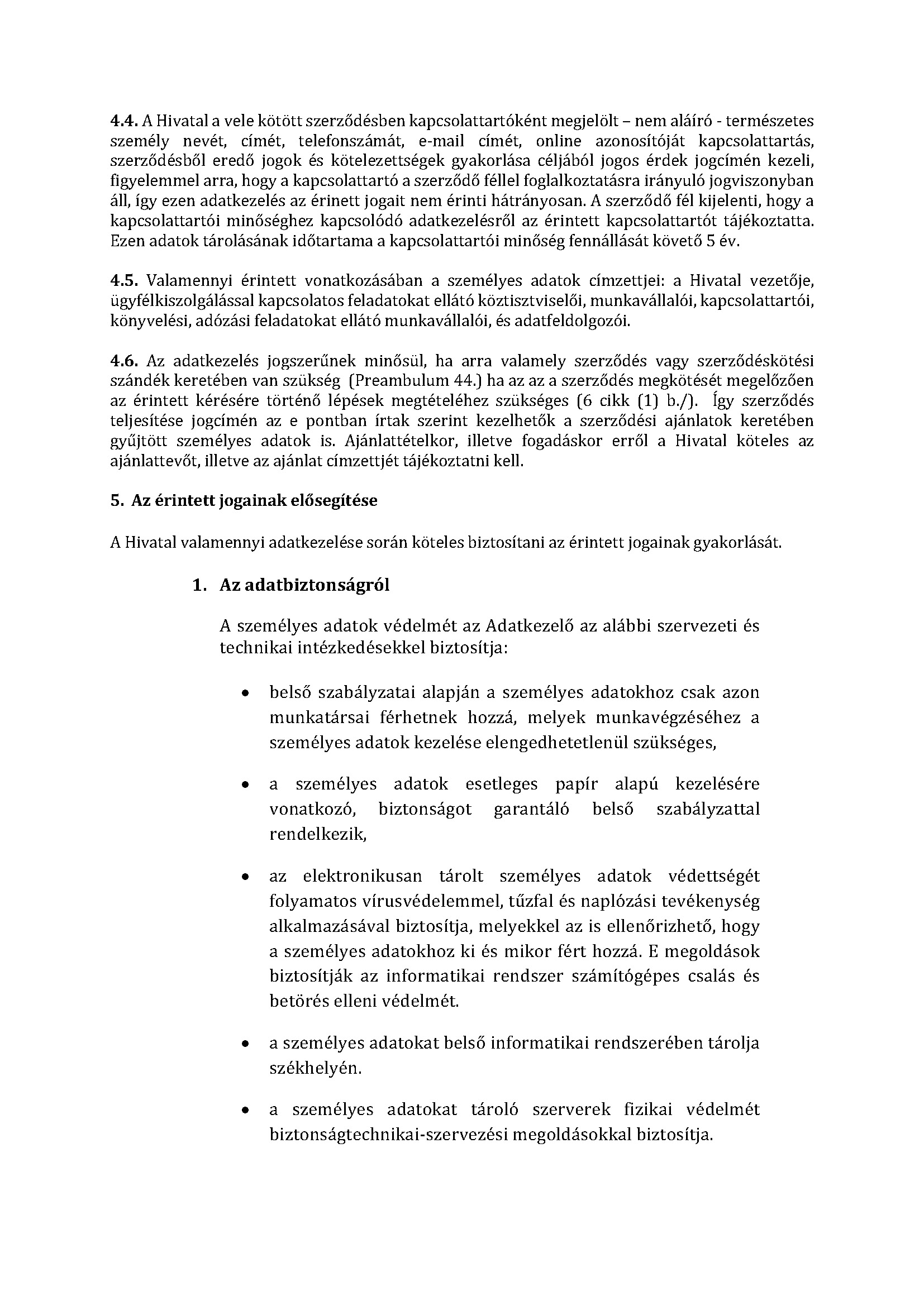 Dabaskartya adatkezelesi tajekoztato Oldal 04