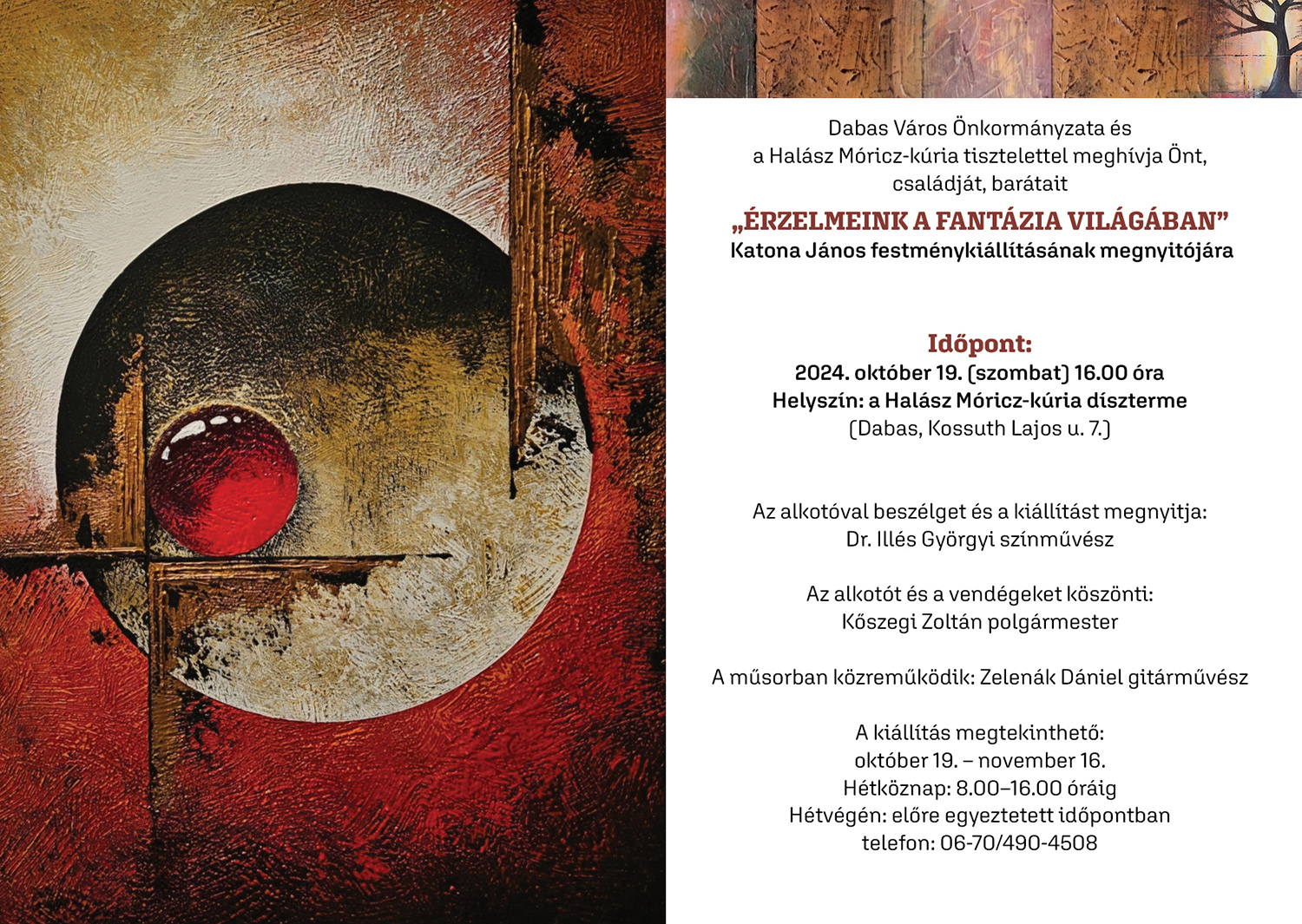 2024. évi GYÓNI NAPOK rendezvénysorozat