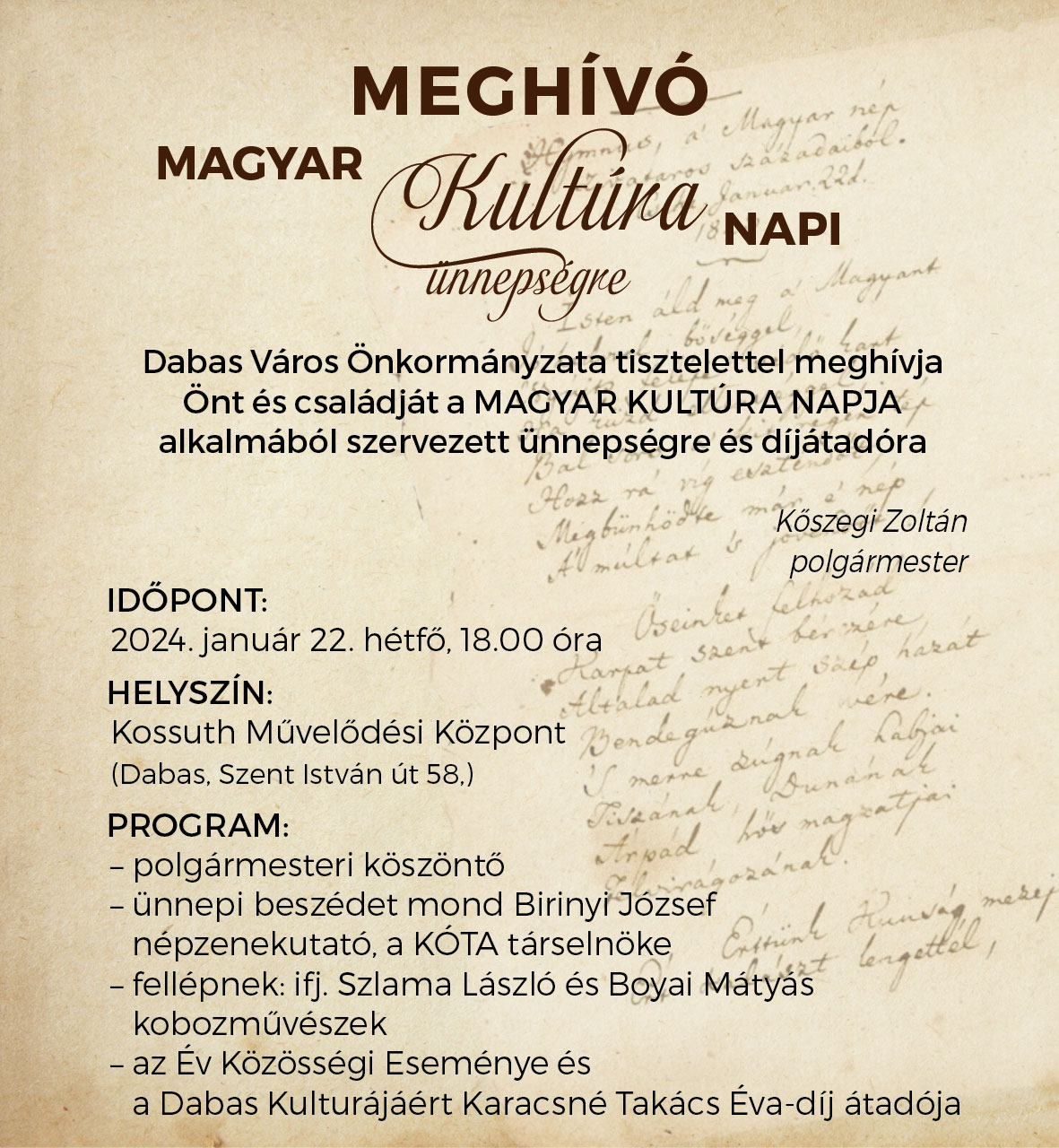 Meghivo KN 2024
