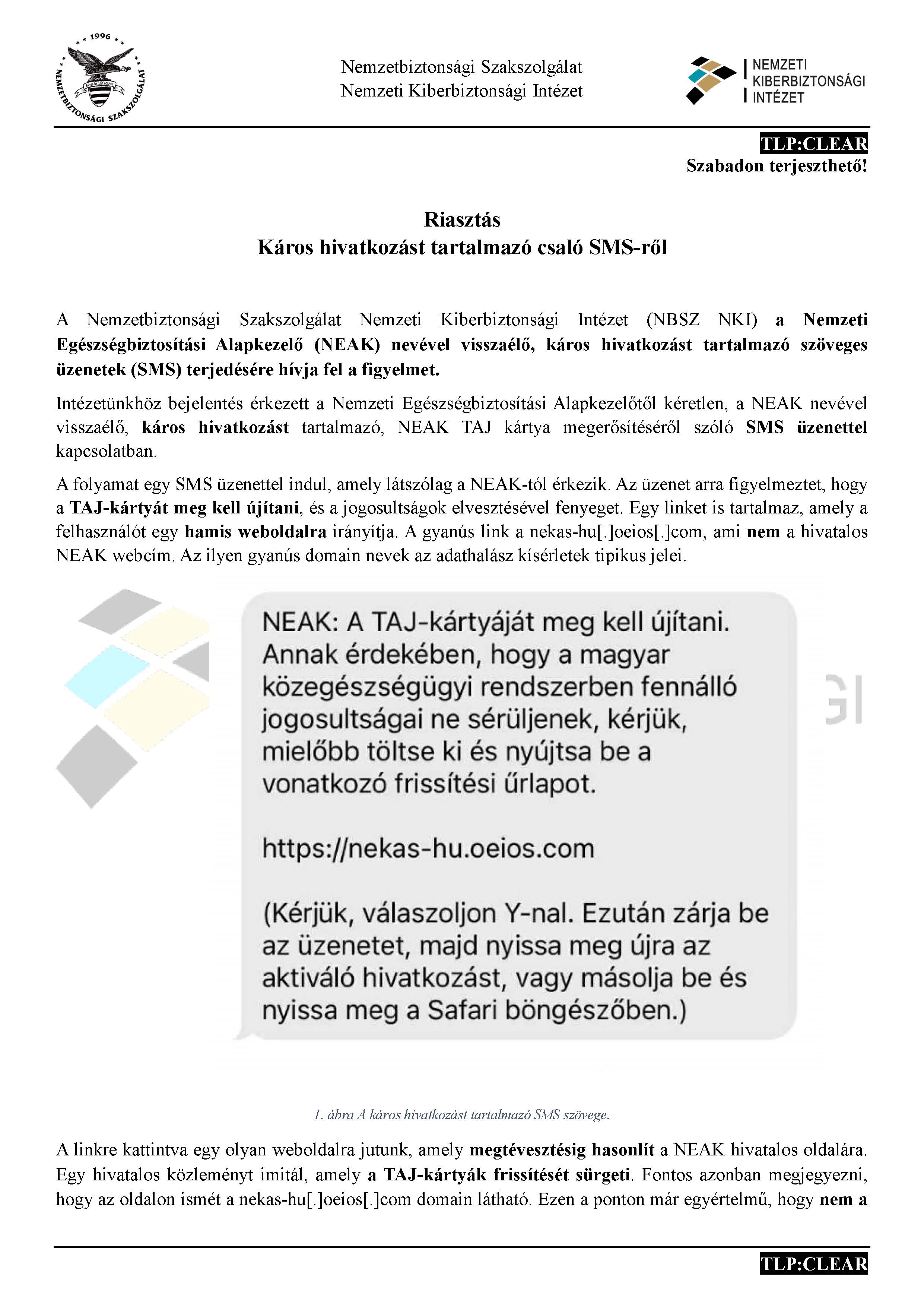 Riasztas NEAK 0919 Oldal 1