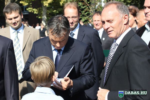 Orbán Viktor miniszterelnök dabasi látogatása 