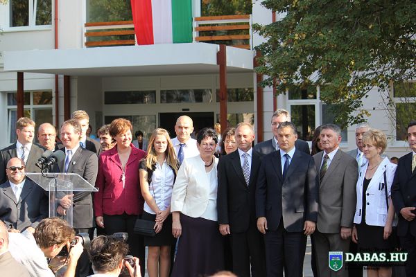 Orbán Viktor miniszterelnök dabasi látogatása 