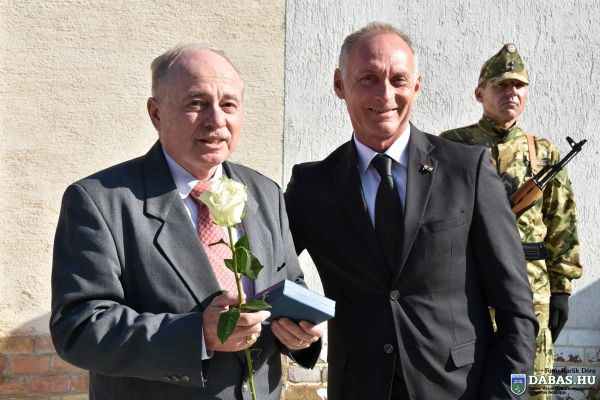 1956-os megemlékezés a gyóni városrészközpontban