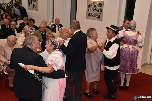 Jubiláló házaspárok köszöntése