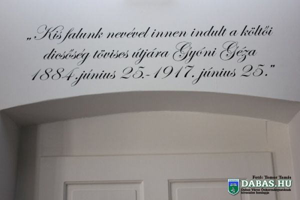 Gyóni Géza Emlékszoba