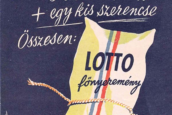 Jubileumi lottósorsolás Dabason 1970. május 8.