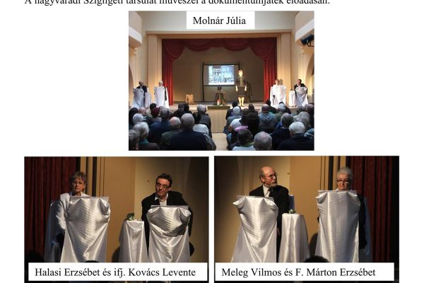 A „… nyugtasson a Donnak zúgása” című dokumentumjáték dabasi ősbemutatója