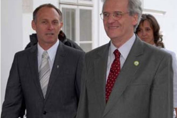 Sólyom László köztársasági elnök dabasi látogatása (2008. április 8.)