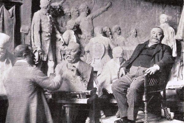 A „Prakovszky, a siket kovács” című tévéfilm forgatása a gyóni evangélikus templomban