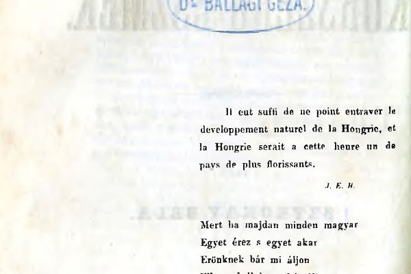 Sztrókay Béla gyóni földbirtokos „Magyarhoni korszerű eszmék” című kötete
