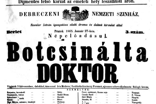 Az első dabasi színházi előadások