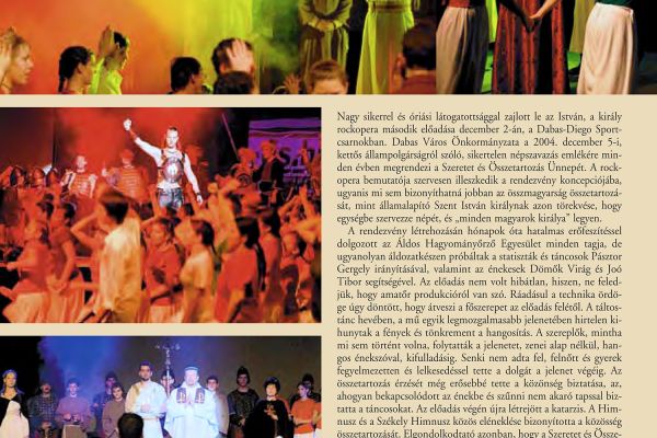 Az „István, a király” rockopera 2007. évi dabasi amatőr előadásai