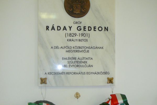 Gróf Ráday Gedeon (1829-1901) életútjának dabasi vonatkozásai