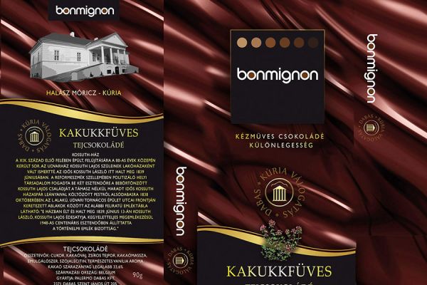 Kúria-válogatás csokoládé termékcsalád