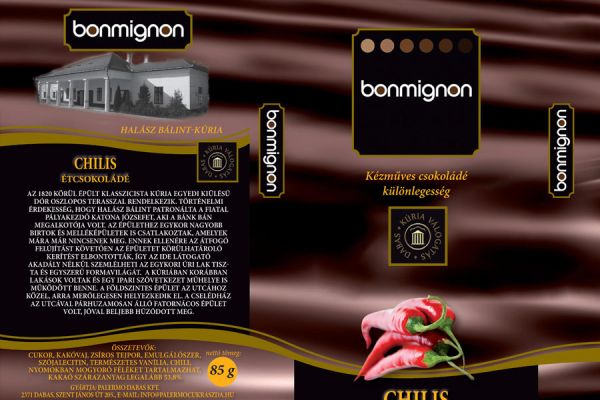 Kúria-válogatás csokoládé termékcsalád