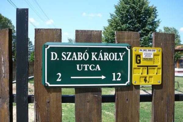 D. Szabó Károly (1924-1959) síremléke