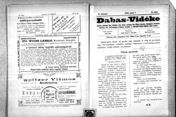 Dabas és Vidéke Társadalmi és Szépirodalmi Hetilap (1908)