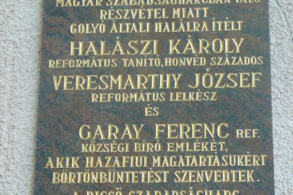 Vörösmarthy József Alsónémedi református lelkész síremléke