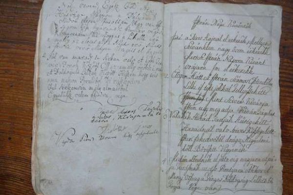 Kalicza Ferenc írásbeli gyakorlófüzete (1832-1833)