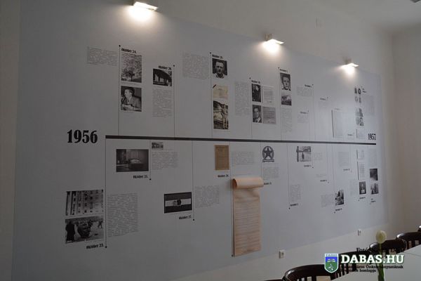 Átadásra került az ’56-os Emlékszoba