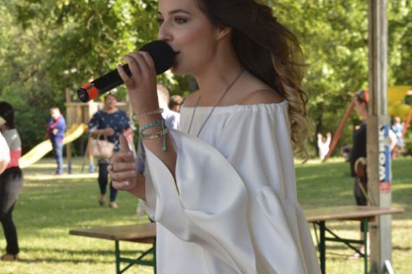 Pizzaparti a strandon