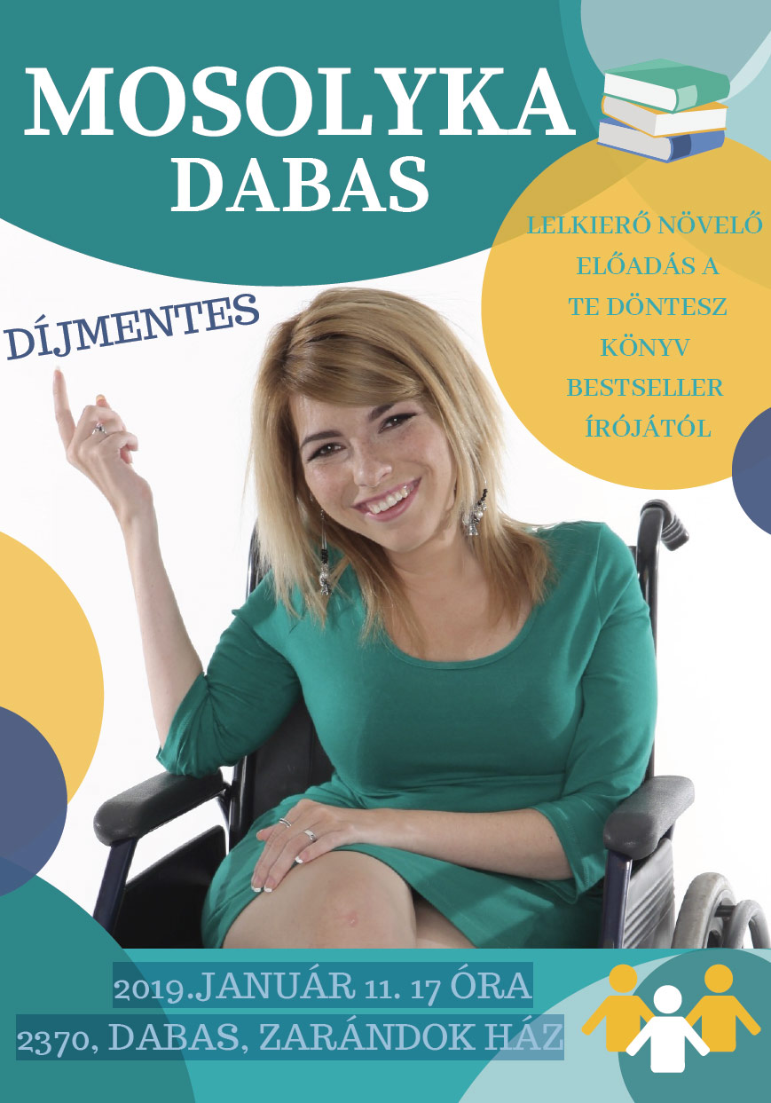 Te döntesz - Hozleiter Fanny Mosolyka könyvbemutatója
