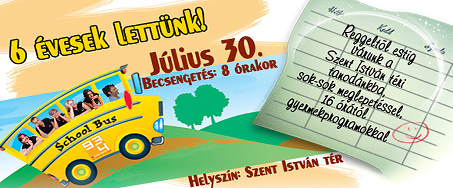 A Rádió Dabas születésnapi rendezvénye