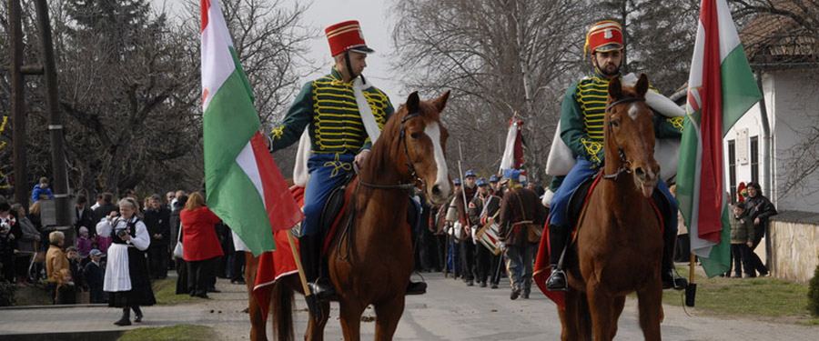 Március 15-i városi megemlékezés 