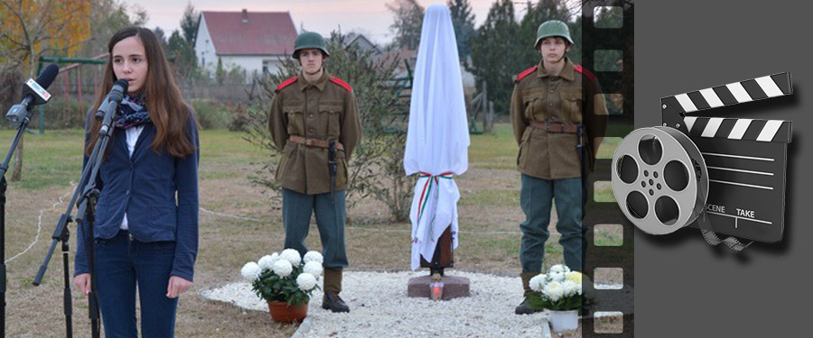 Emlékoszlop-avató Dabasi-szőlőkben