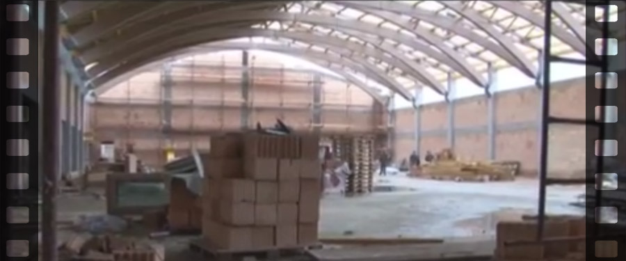 Épül a gimnázium tornacsarnoka