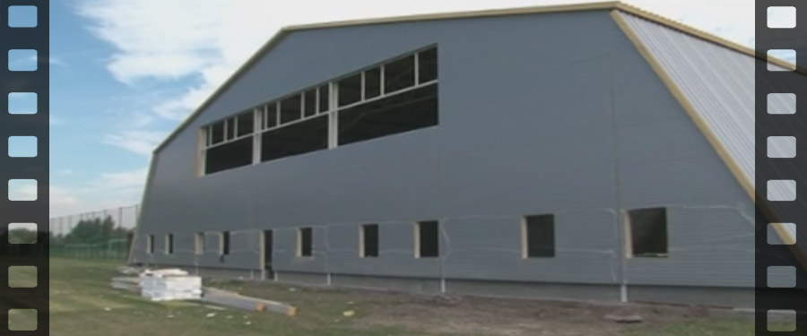 Többfunkciós labdacsarnok építése