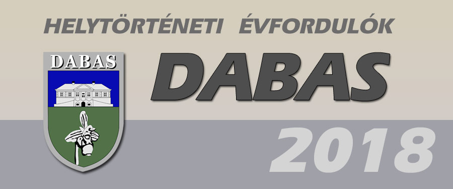 Helytörténeti évfordulók 2018-ban