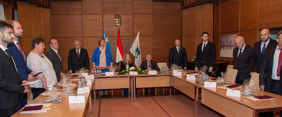Testületi alakuló ülés Dabason - 2019