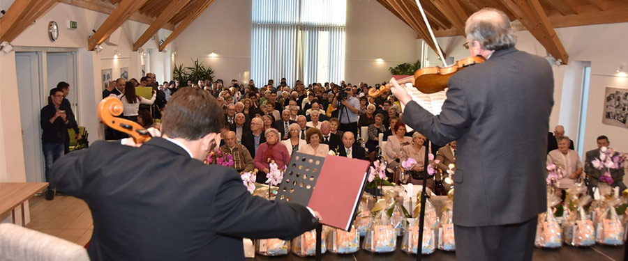 Jubiláló házaspárok köszöntése