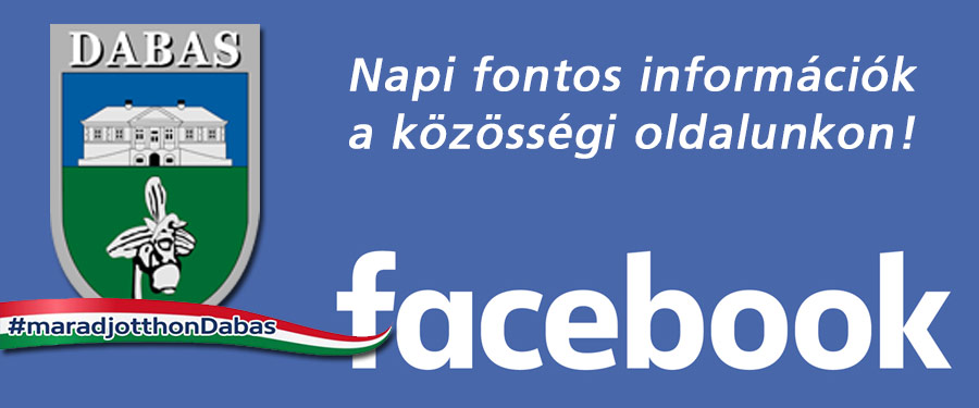 Fontos híranyagok közösségi oldalunkon!