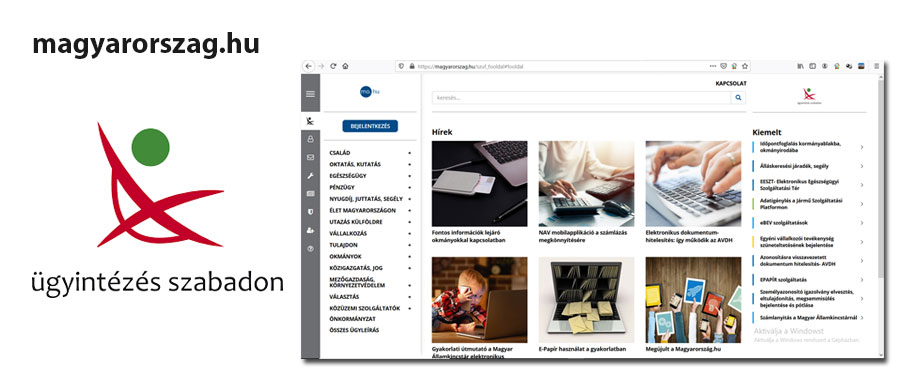 Már a lakcímbejelentés és az elveszett okmányok pótlása is intézhető online