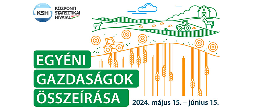 Egyéni gazdaságok júniusi összeírása, 2024