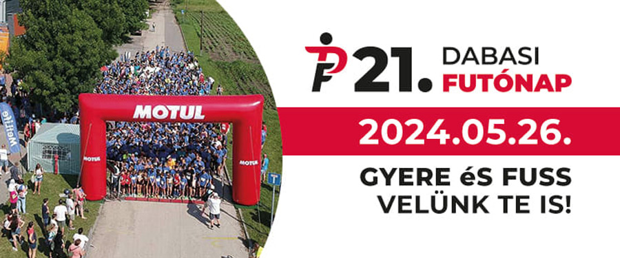 Vasárnap ismét Dabasi Futónap!