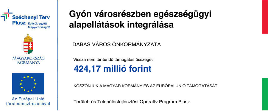 Gyón városrészben egészségügyi alapellátások integrálása