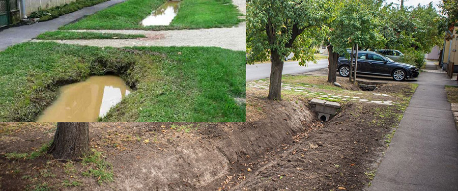 A vízelvezető árkok karbantartása közös érdekünk