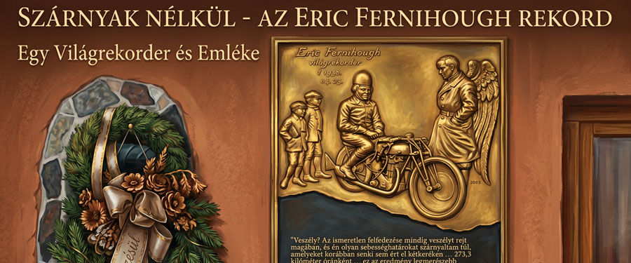KOSZORÚZÁS ERIC FERNIHOUGH EMLÉKÉRE