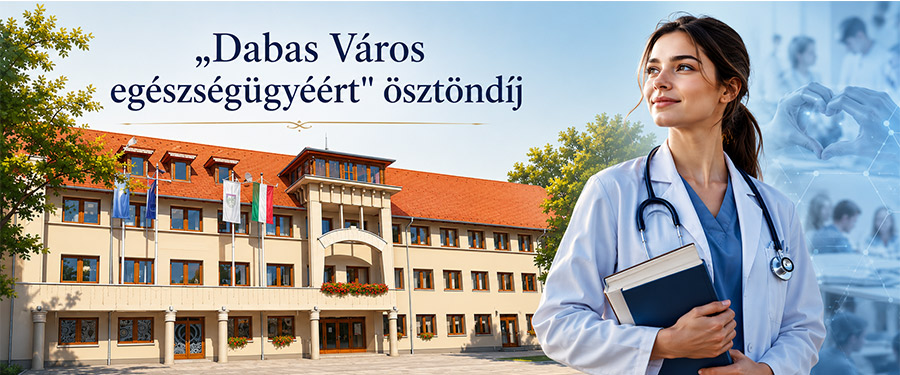 „Dabas város egészségügyéért” elnevezésű ösztöndíj pályázat