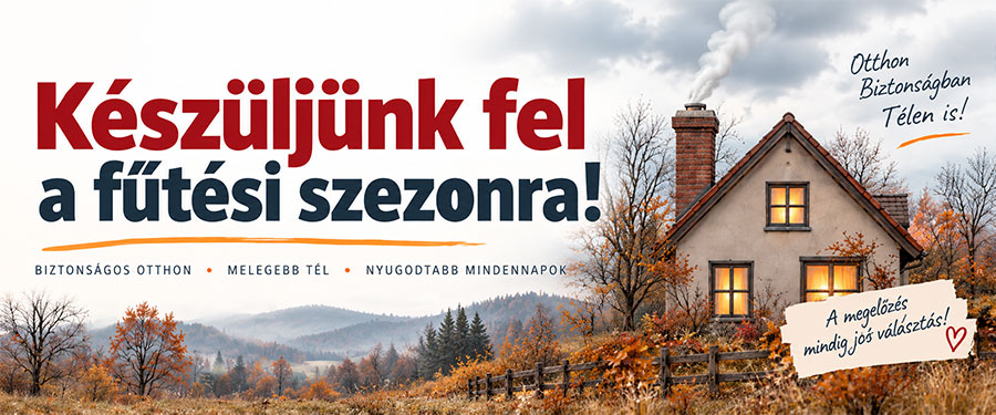 Készüljünk fel a fűtési szezonra!