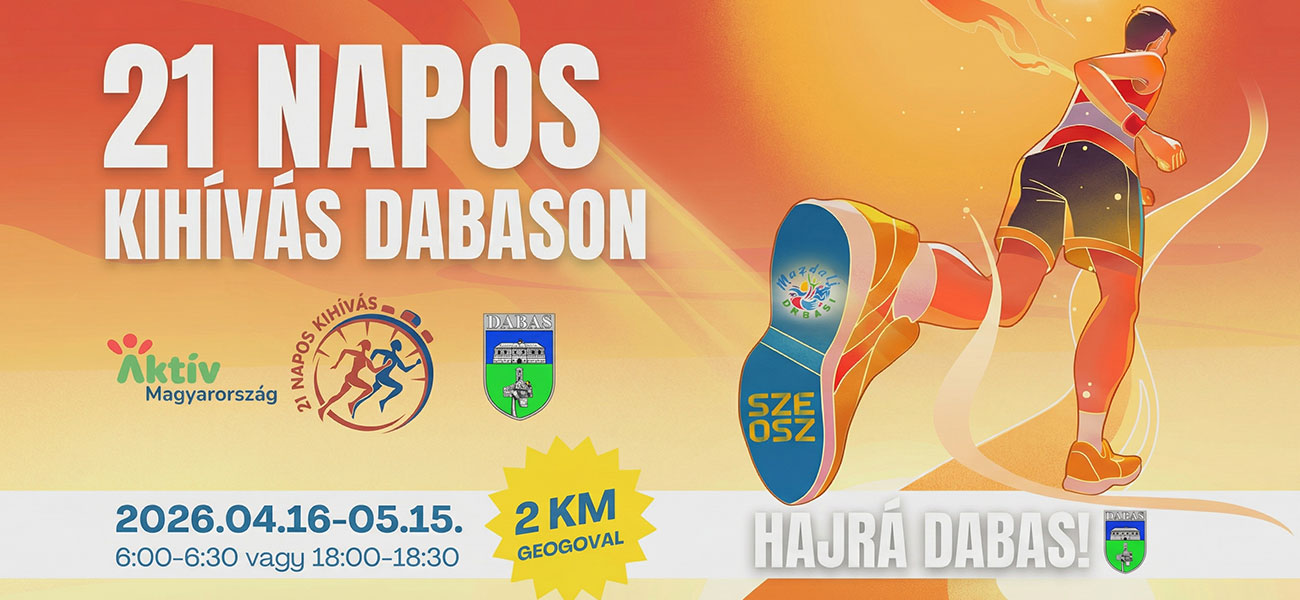 21 NAPOS KIHÍVÁS DABASON