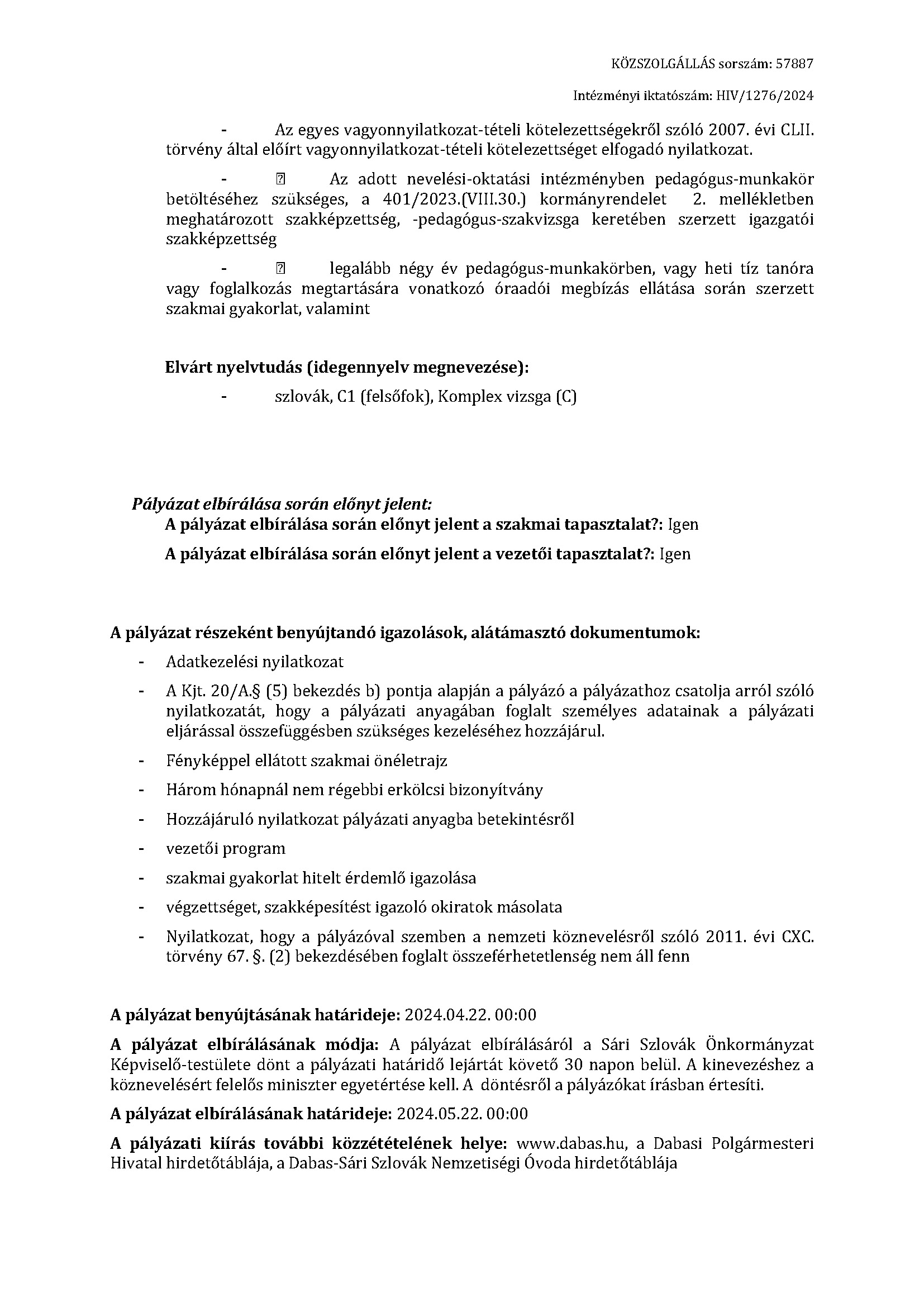 Allas hirdetes DSSSNO Igazgato Oldal 3