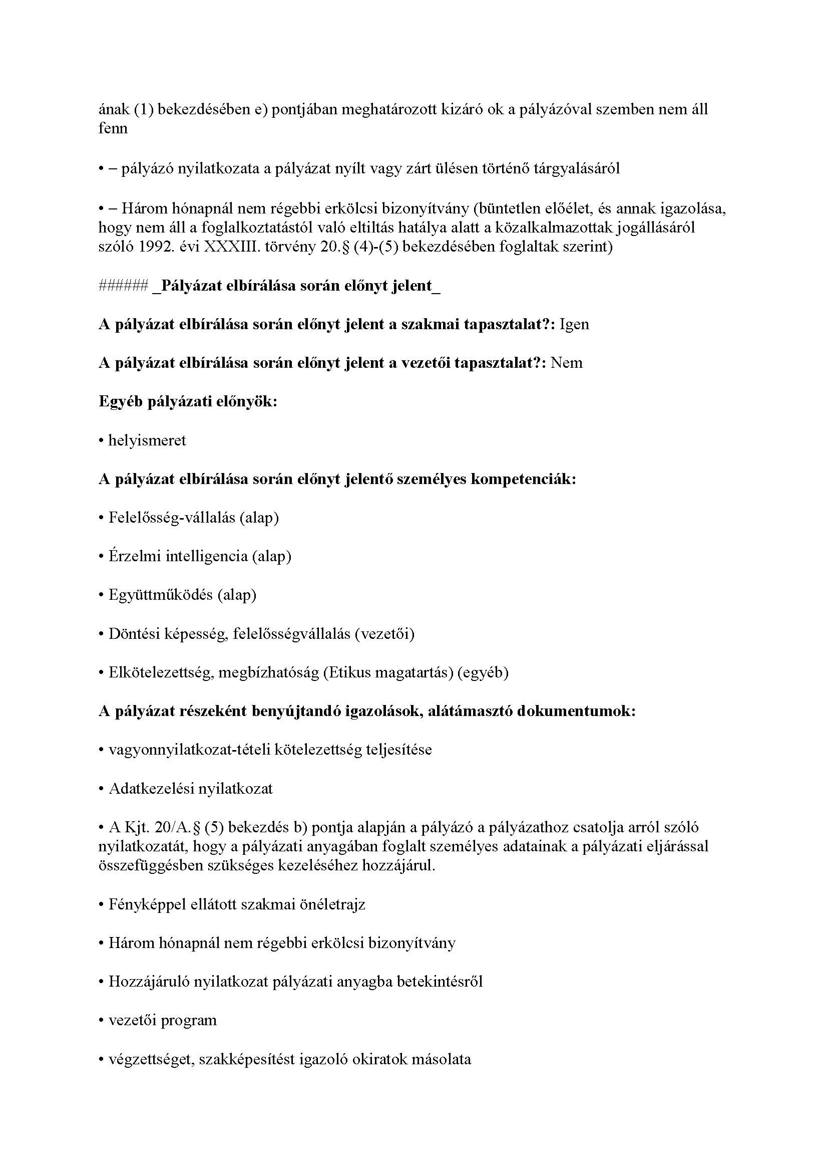 Álláspályázat Manódombi Bölcsőde - Bölcsőde vezető munkakör/feladatkör betöltésére.