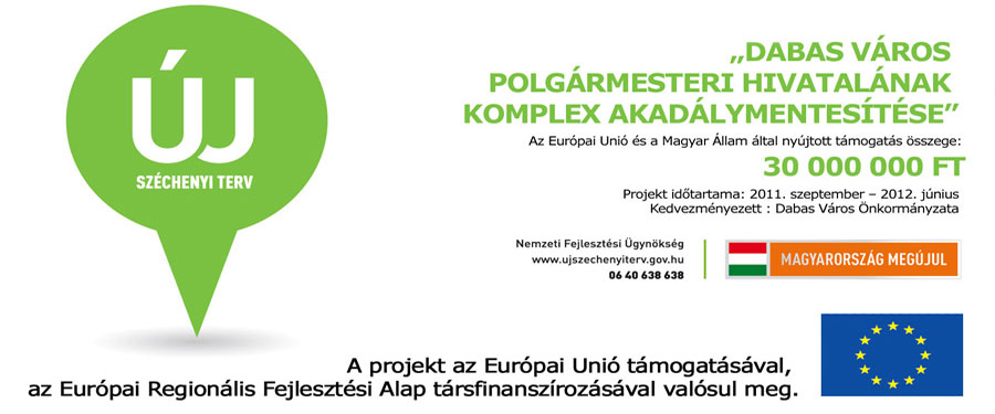 Polgármesteri Hivatal akadálymentesítése