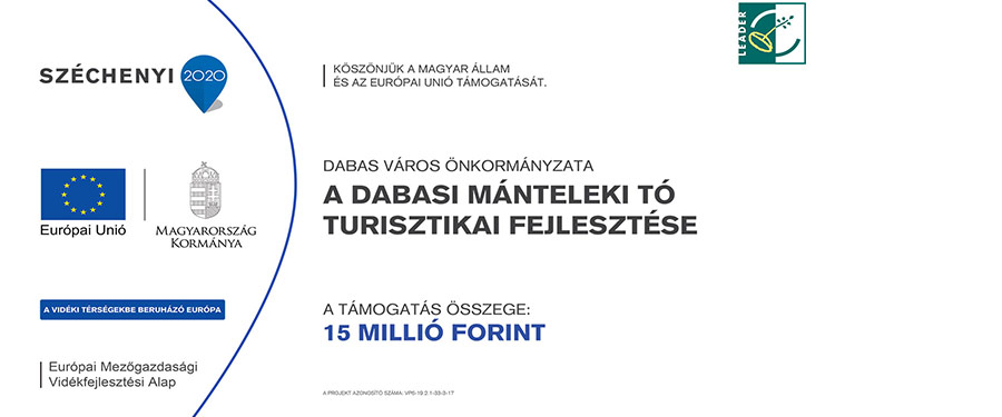 A dabasi Mánteleki tó turisztikai fejlesztése