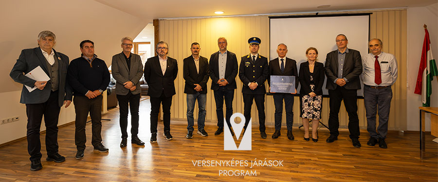 Projektzáró ünnepélyes esemény a Dabasi Polgármesteri Hivatalban