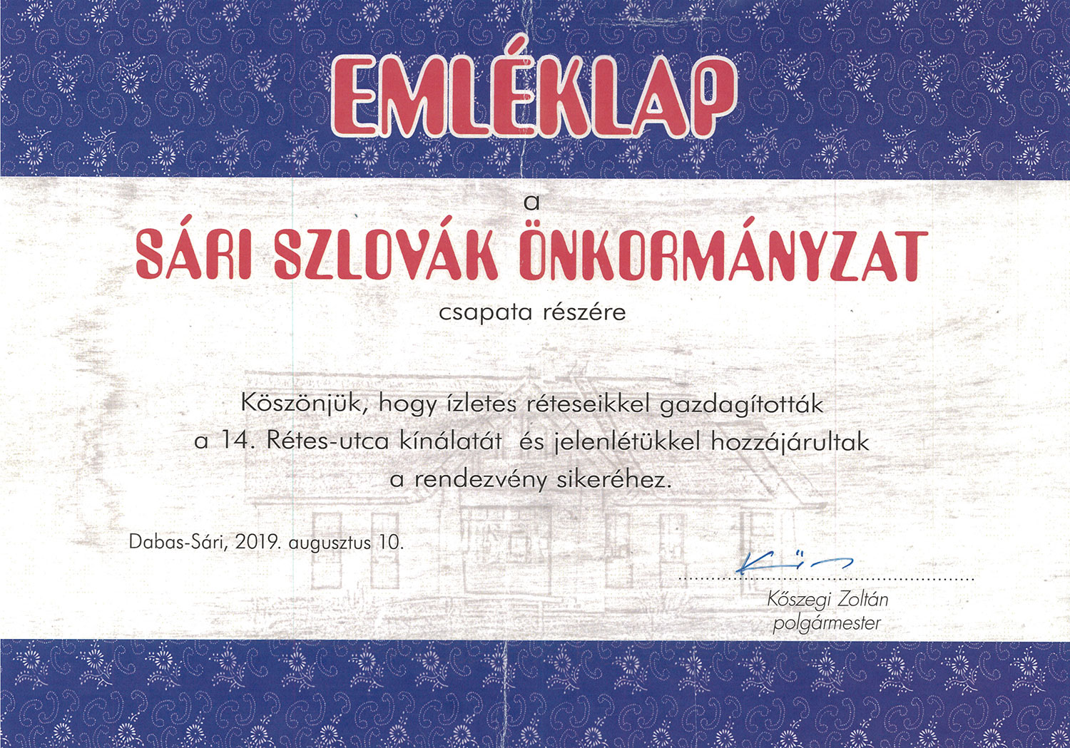retesutca oklevel